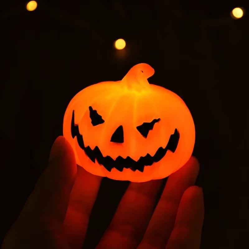 1/3Pcs Halloween Pumpkin LED Light Halloween Party Home Indoor Decoration Supplies Halloween Decoration Kids Favors Cute Gift
